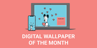  MUTTS Digital Wallpaper of the Month: February 2023