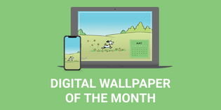  MUTTS Digital Wallpaper of the Month: May 2022
