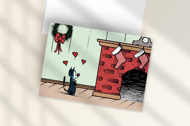 Christmas Mooch card