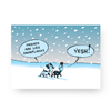 'Friends Are Like Snowflakes' Greeting Card