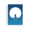 'To the Moon and Back' Greeting Card