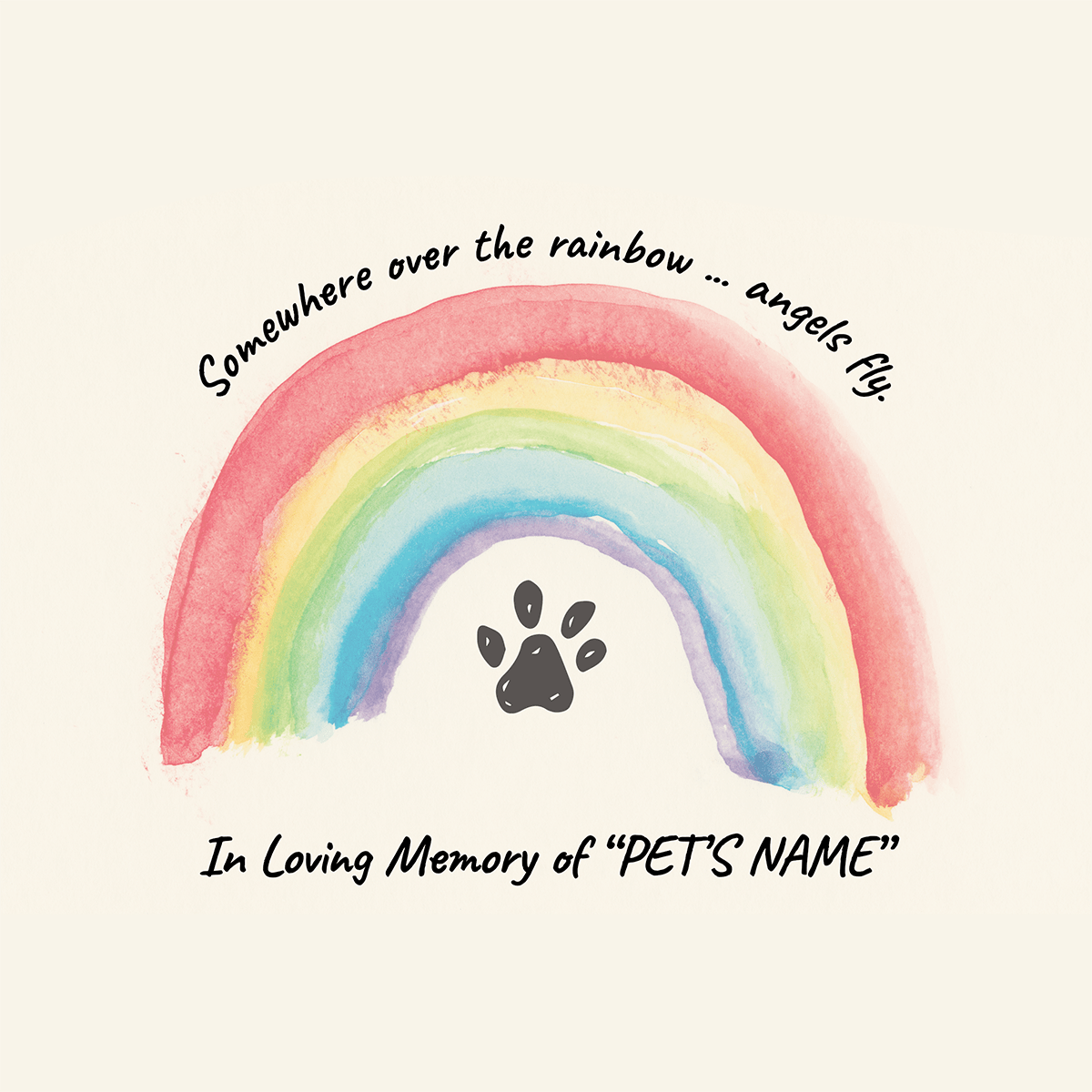 Rainbow bridge wood sign dog memorial sign guaranteed for Free Printable Rainbow Bridge Poem Pdf