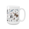 'Adore the Animals' Mug - MUTTS