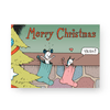 'Christmas Stockings' Greeting Card