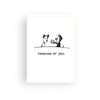 'A Thoughtful Note' Greeting Card