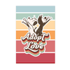 'Adopt Love' Magnet - MUTTS