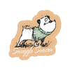 'Sparky Snuggle Season' Die - Cut Sticker - MUTTS