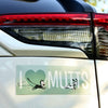 'MUTTS Lover' Green Sticker