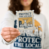 'Protect the Locals' Die - Cut Sticker - MUTTS