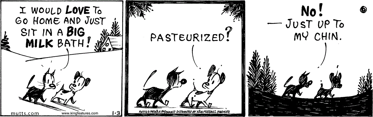 January 3 2024, Daily Comic Strip – MUTTS