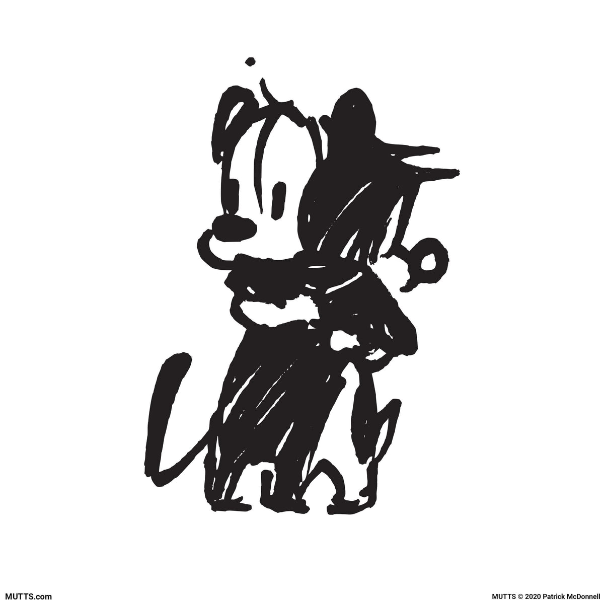 'Mooch &amp; Earl Hugging' Print – MUTTS
