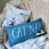 'Cat Nap' Lumbar Throw Pillowcase