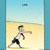 'Life is a Ball' Triptych Print