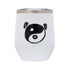 White Dog Insulated Wine Tumbler (Yin Yang)
