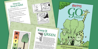  'MUTTS Go Green,' Now Available for Purchase, Featured in Story Monsters Ink Magazine