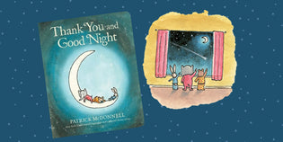  Thank You and Goodnight Board Book Banner with interior page preview