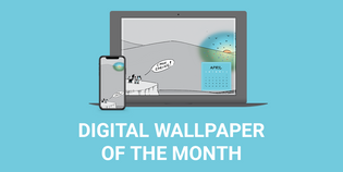  MUTTS Digital Wallpaper of the Month: April 2023