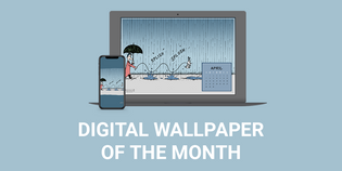  MUTTS Digital Wallpaper of the Month: April 2024