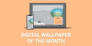  MUTTS Digital Wallpaper of the Month: April 2022