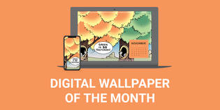  MUTTS Digital Wallpaper of the Month: November 2022