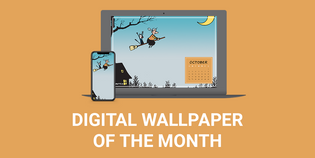 MUTTS Digital Wallpaper of the Month: October 2022