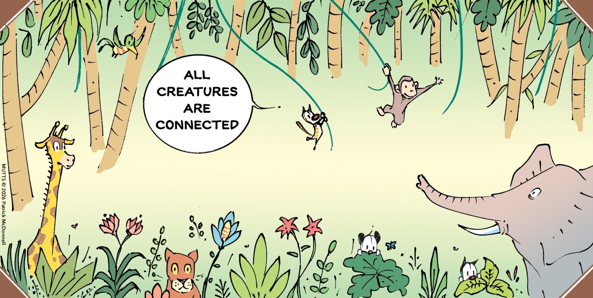 The 'All Creatures Are Connected' Collection - MUTTS