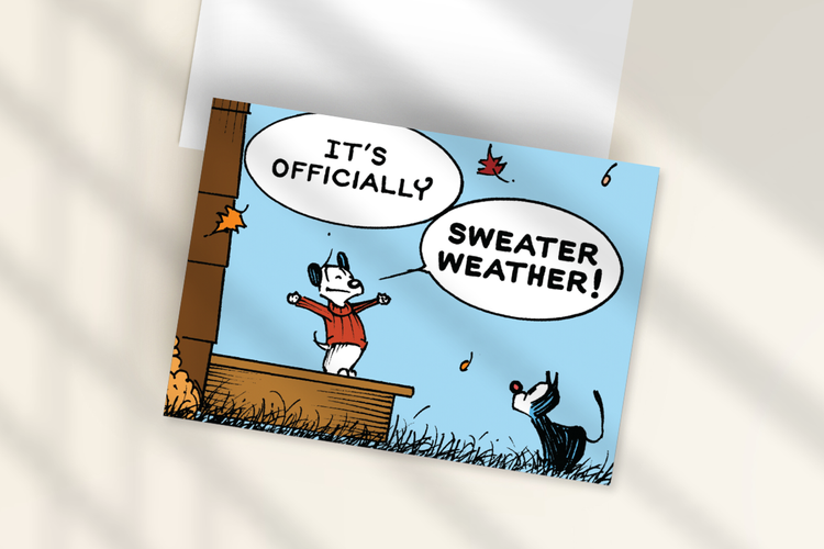 Autumnal Favorites Cards - MUTTS