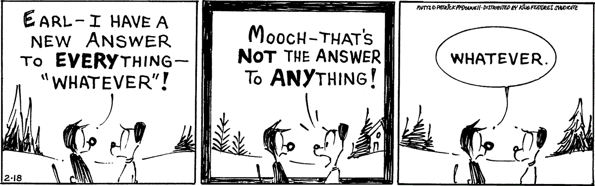 February 18 2026, Daily Comic Strip