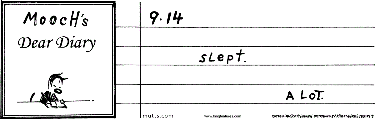 September 14 2026, Daily Comic Strip