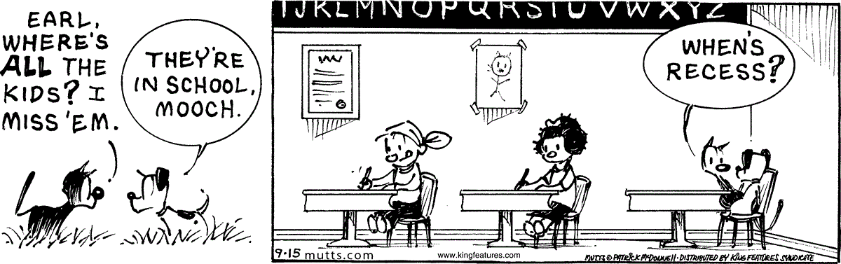 September 15 2025, Daily Comic Strip