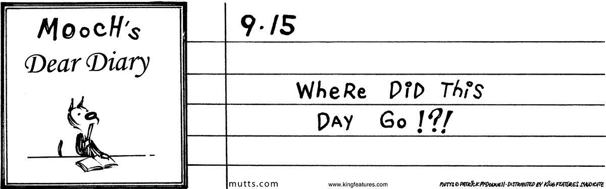 September 15 2026, Daily Comic Strip