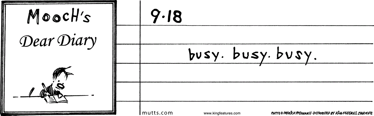 September 18 2026, Daily Comic Strip