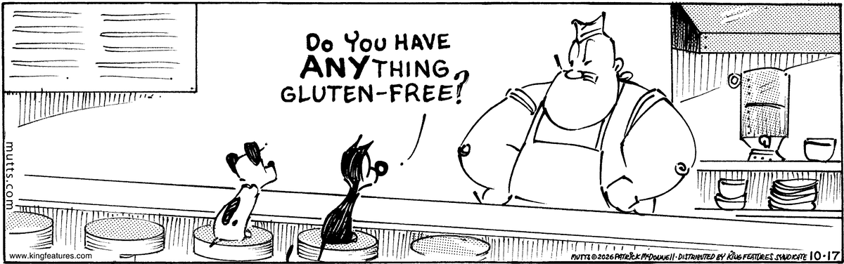 October 17 2026, Daily Comic Strip