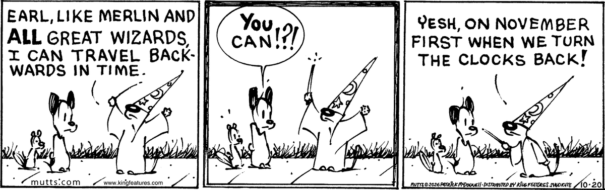 October 20 2026, Daily Comic Strip
