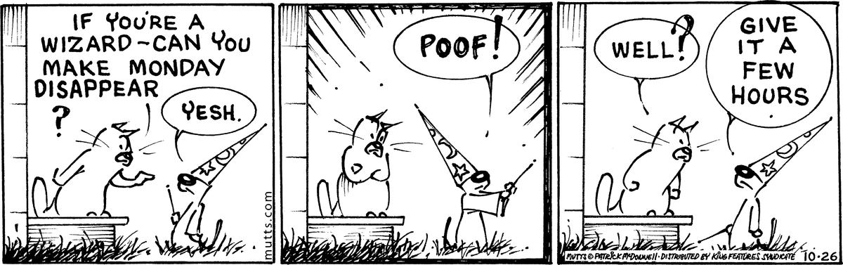 October 26 2026, Daily Comic Strip