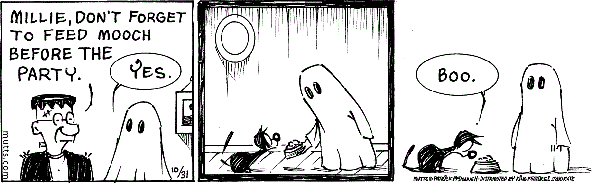 October 31 2025, Daily Comic Strip – MUTTS