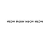 'Meow Meow' Patchwork Greeting Card - MUTTS