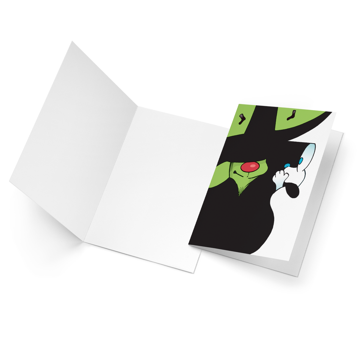 'Emerald Kitty' Greeting Card - MUTTS