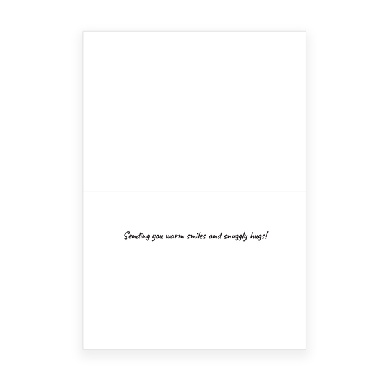 'Snuggle Season' Greeting Card - MUTTS