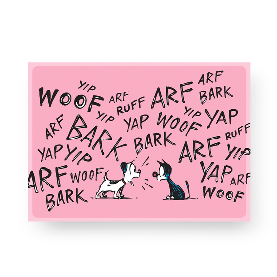 'I Woof You' Greeting Card