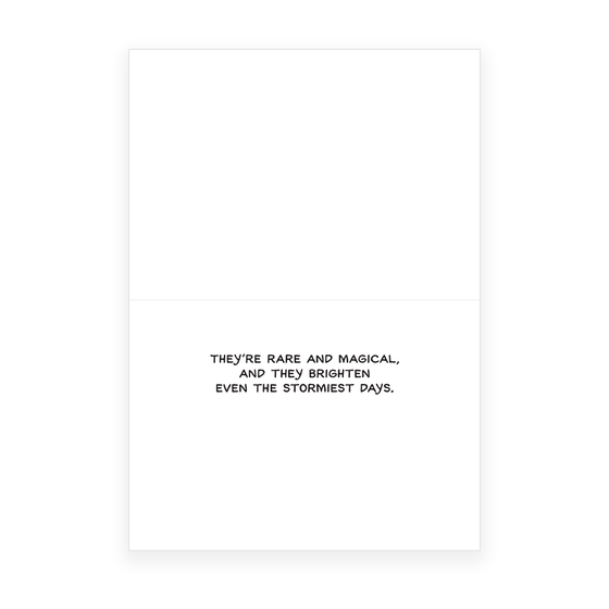 'Friends Are Like Rainbows' Greeting Card