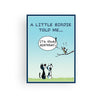 ‘A Little Birdie’ Birthday Card - MUTTS