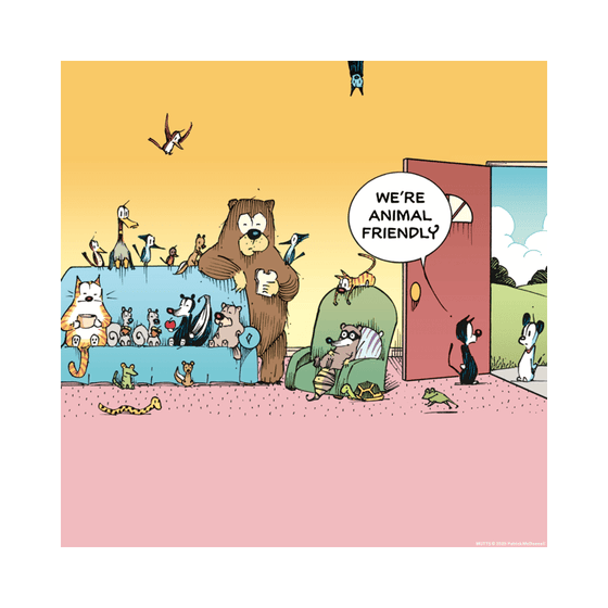 'Animal Friendly' Print - MUTTS
