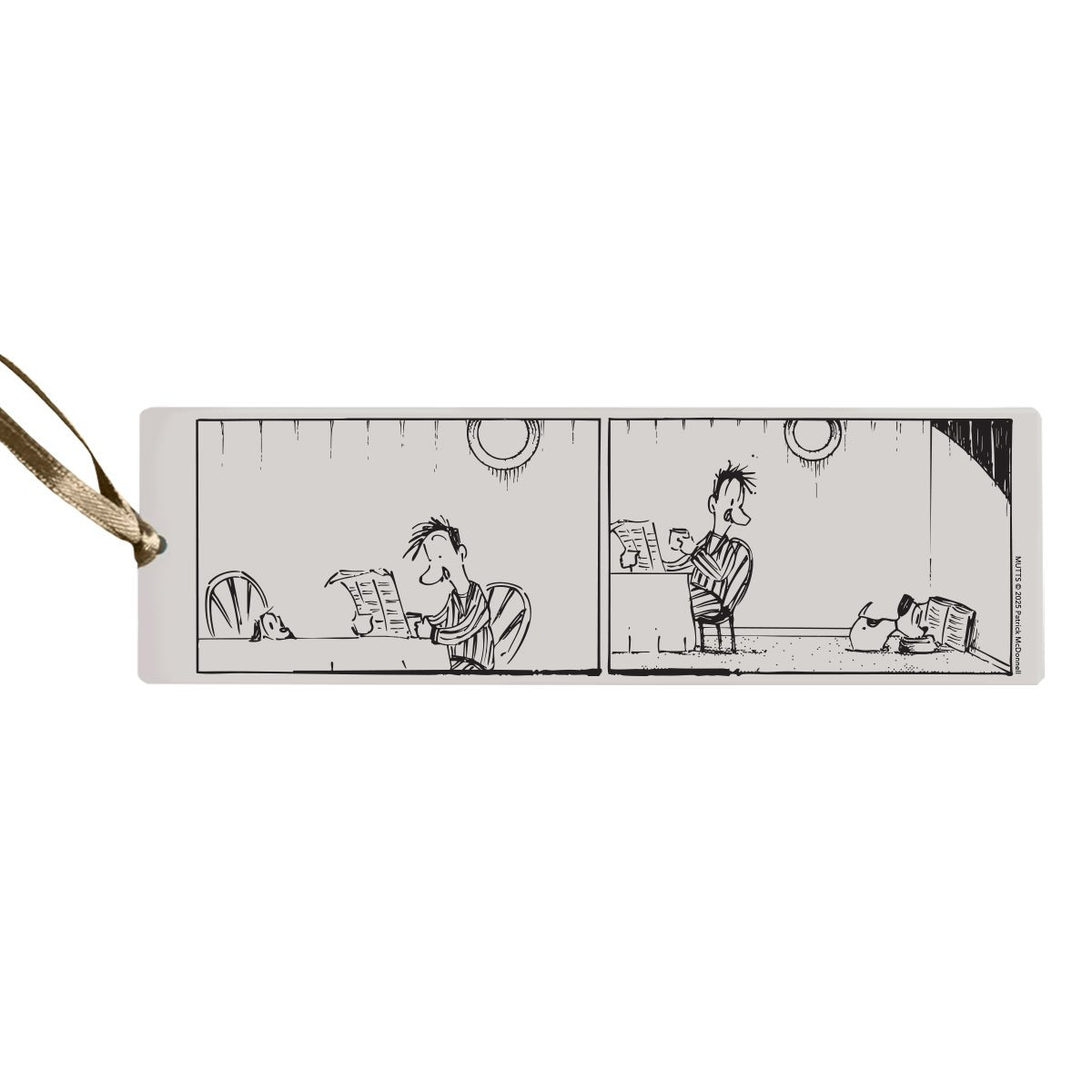 'Morning News' Bookmark - MUTTS
