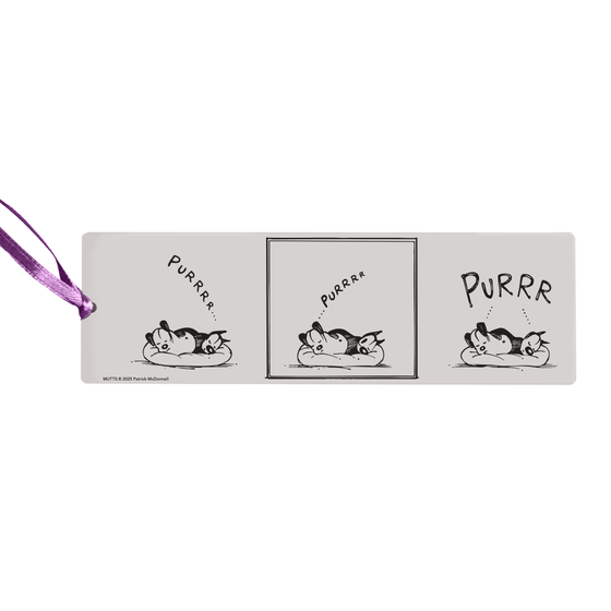 'Share a Purr' Metal Bookmark - MUTTS