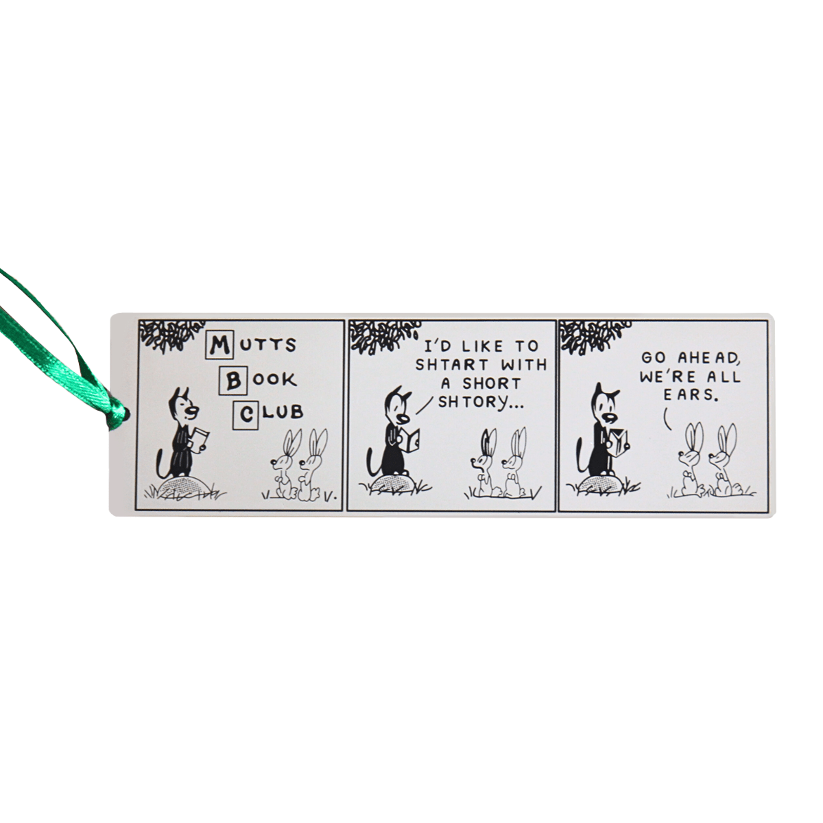 'Short Story' Metal Bookmark