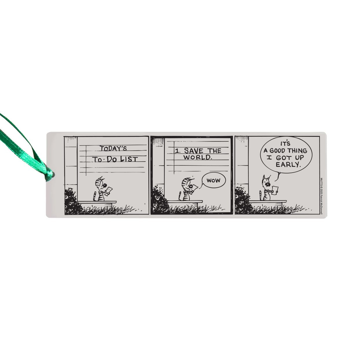 'Save the World' Bookmark - MUTTS