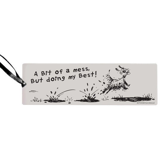 'Doing My Best' Bookmark - MUTTS