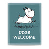 'Guard Dogs Welcome' Standard Art Print - MUTTS
