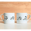 'Got the Zoomies' Espresso Mug Set (Includes 2) - MUTTS